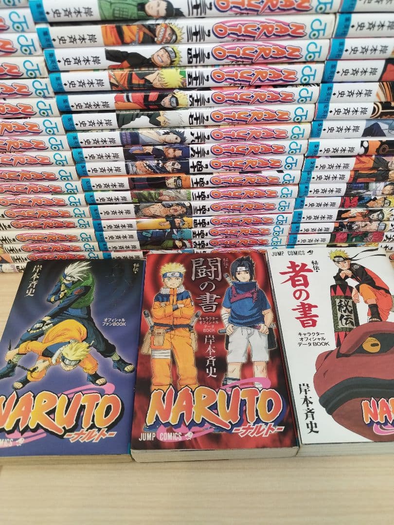24時間以内発送！ ナルト 1〜72巻 全巻セット +公式ガイド3冊