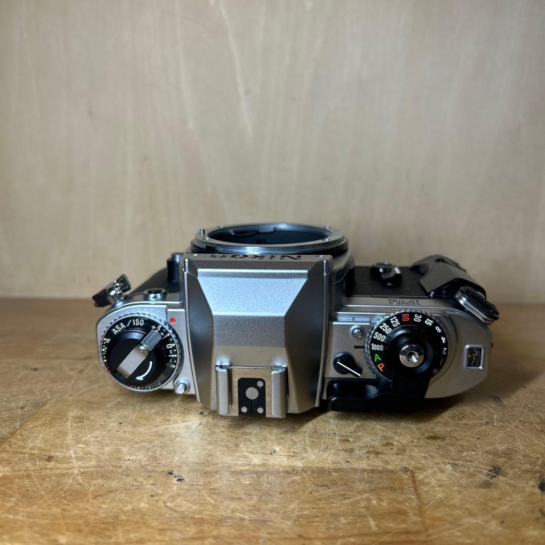 Nikon FG プログラムニコン　シルバーボディー　完動稀に見る美品