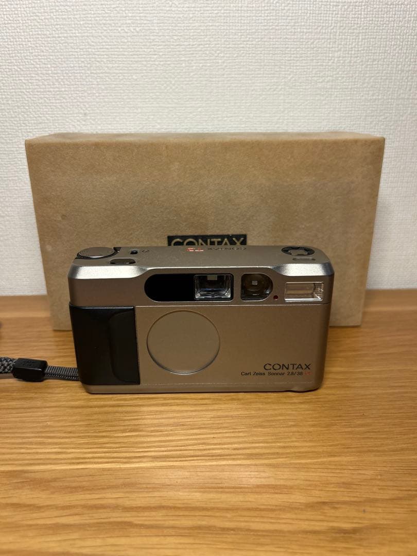 CONTAX T2 シルバー コンパクトカメラ