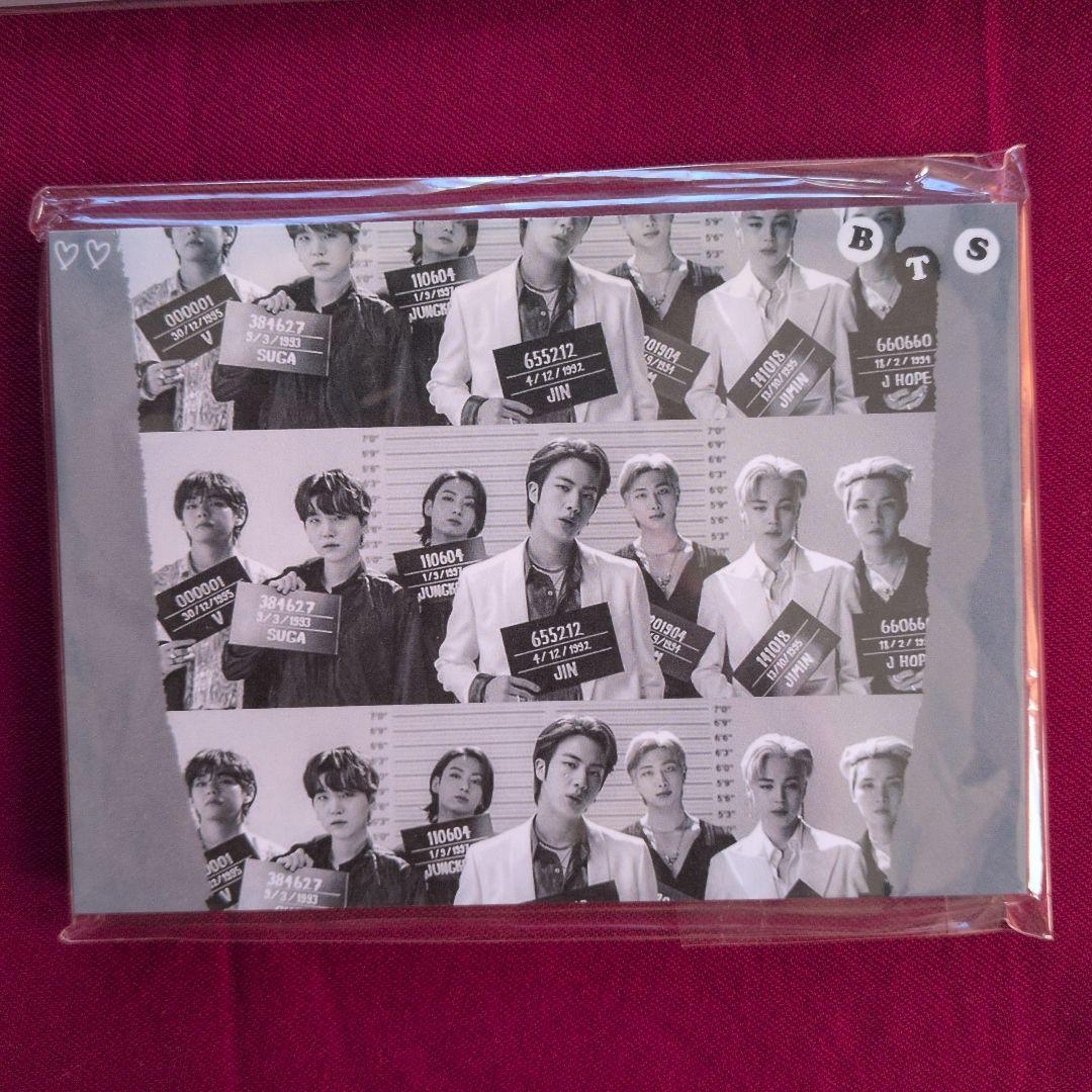 BTS メモ帳大　オール　韓国製作者様　バラ