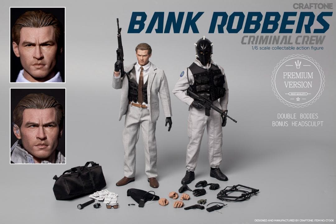 CRAFTONE　1/6　BANK ROBBERS　Heat ヒート