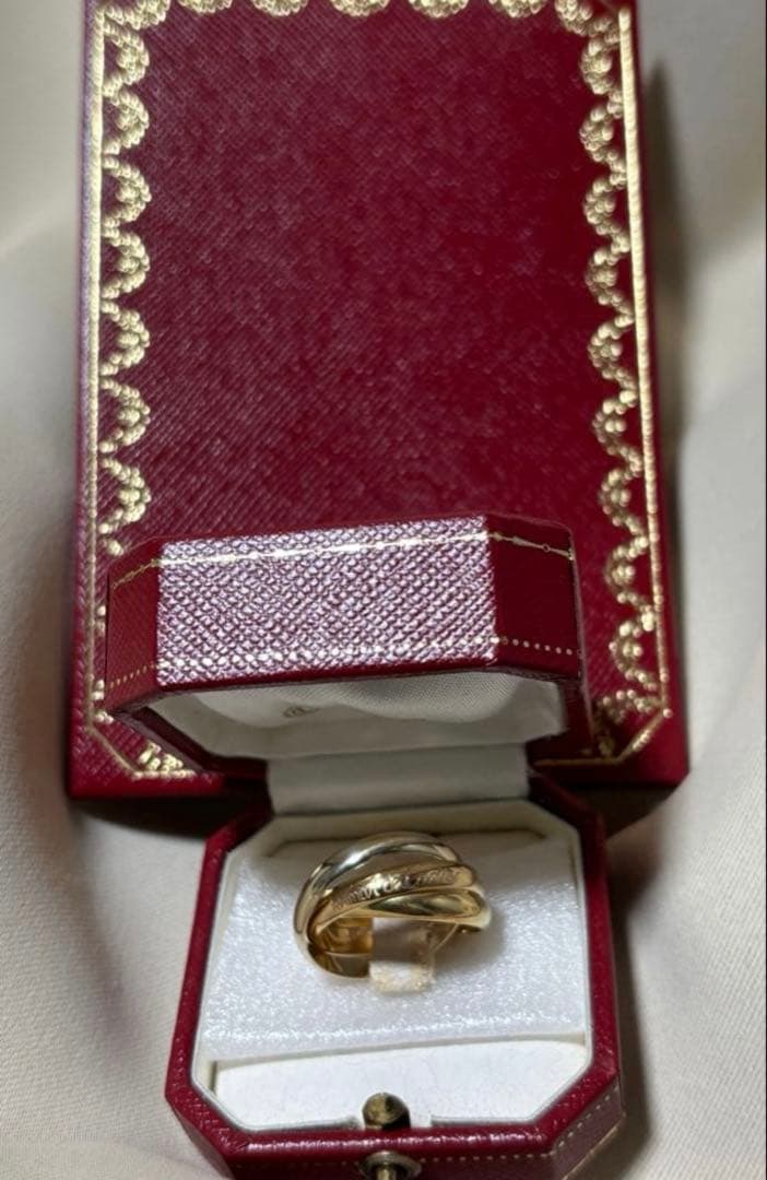 Cartier トリニティリング　#55 9g