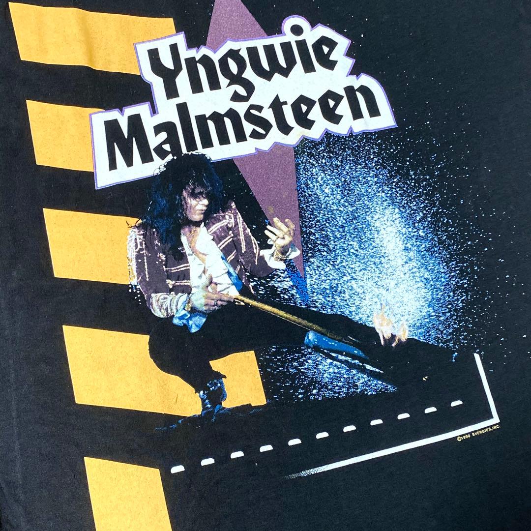 90年 イングヴェイマルムスティーン ECLIPSEツアーTシャツ