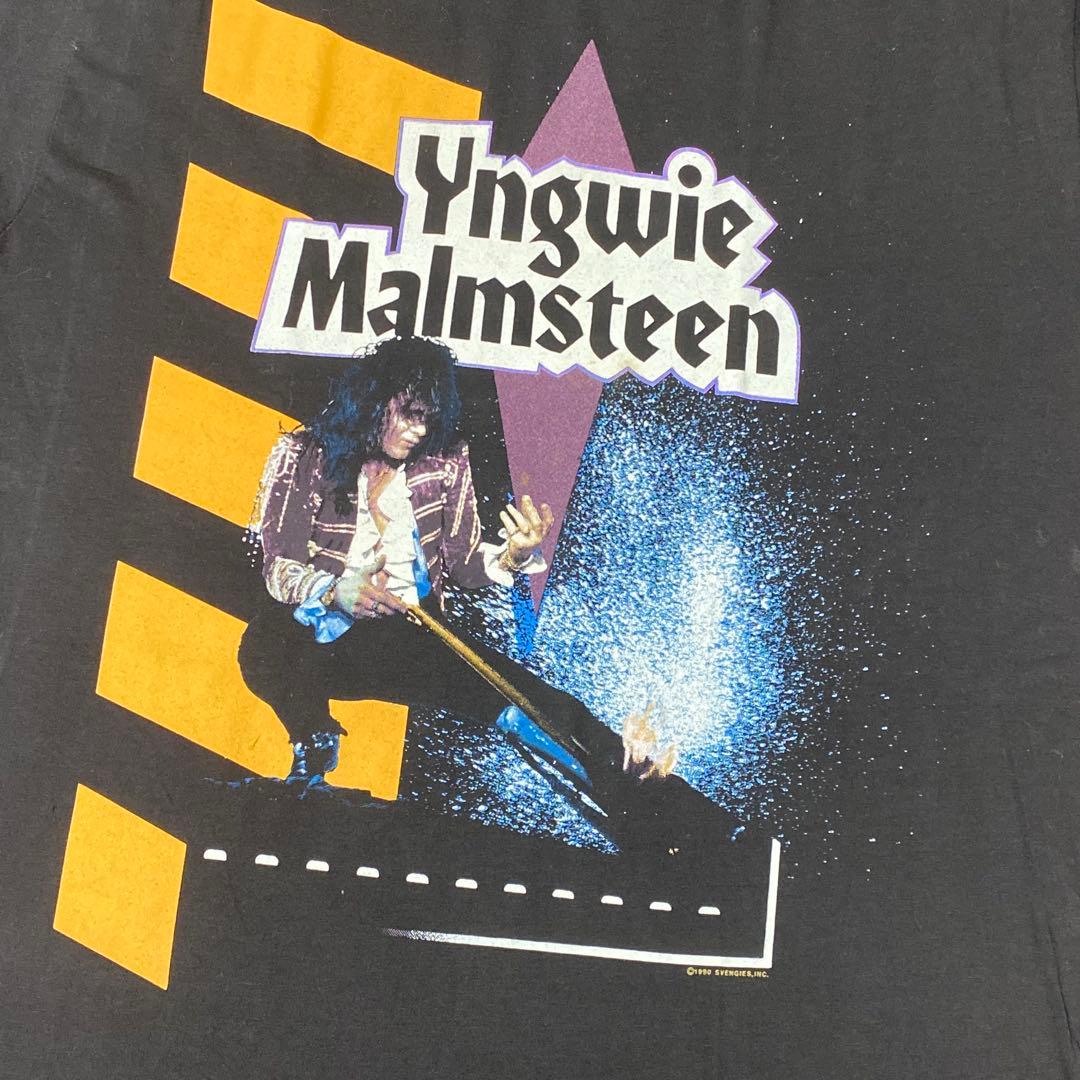 90年 イングヴェイマルムスティーン ECLIPSEツアーTシャツ