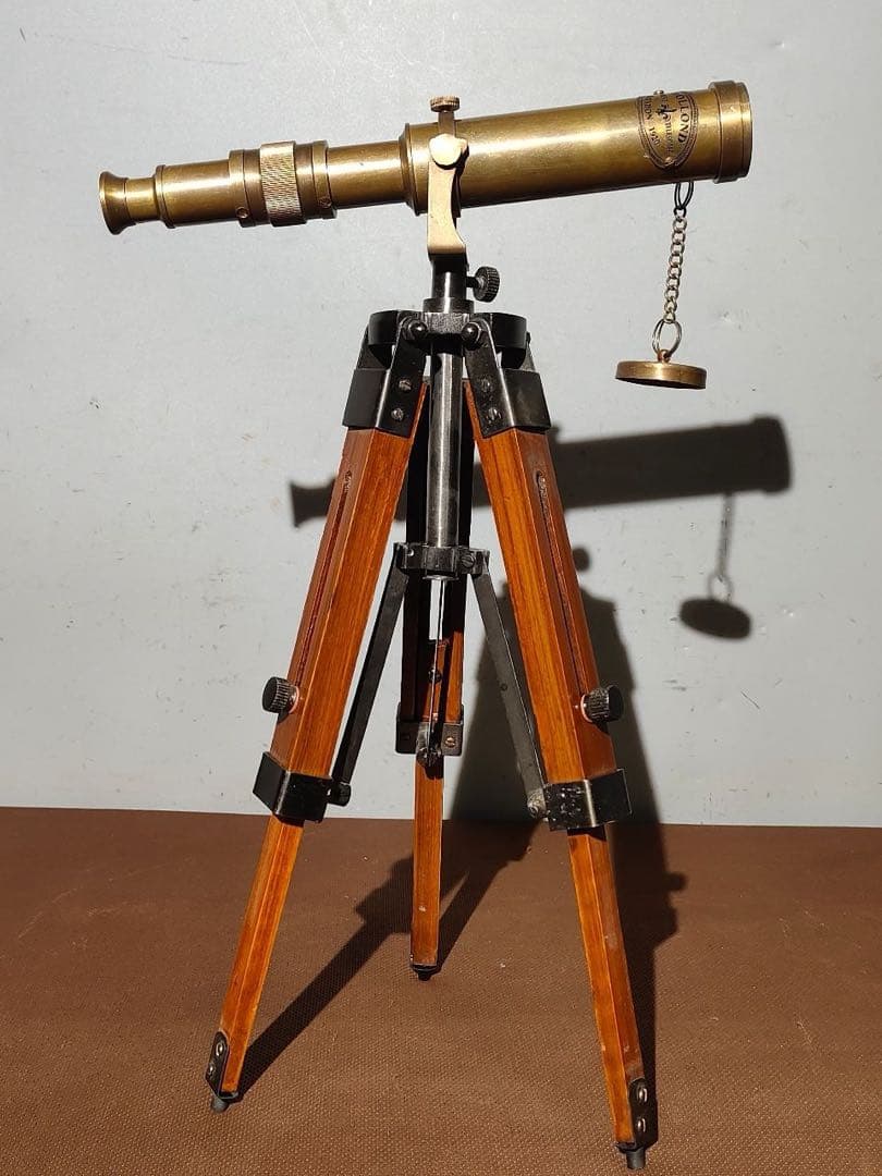 時代物　望遠鏡 純銅製　置物　インテリア