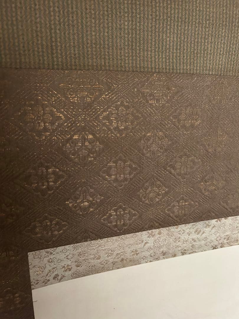 江戸時代　森徹山　真筆　水中鴨　掛軸　共箱付　茶掛　索丸山応挙