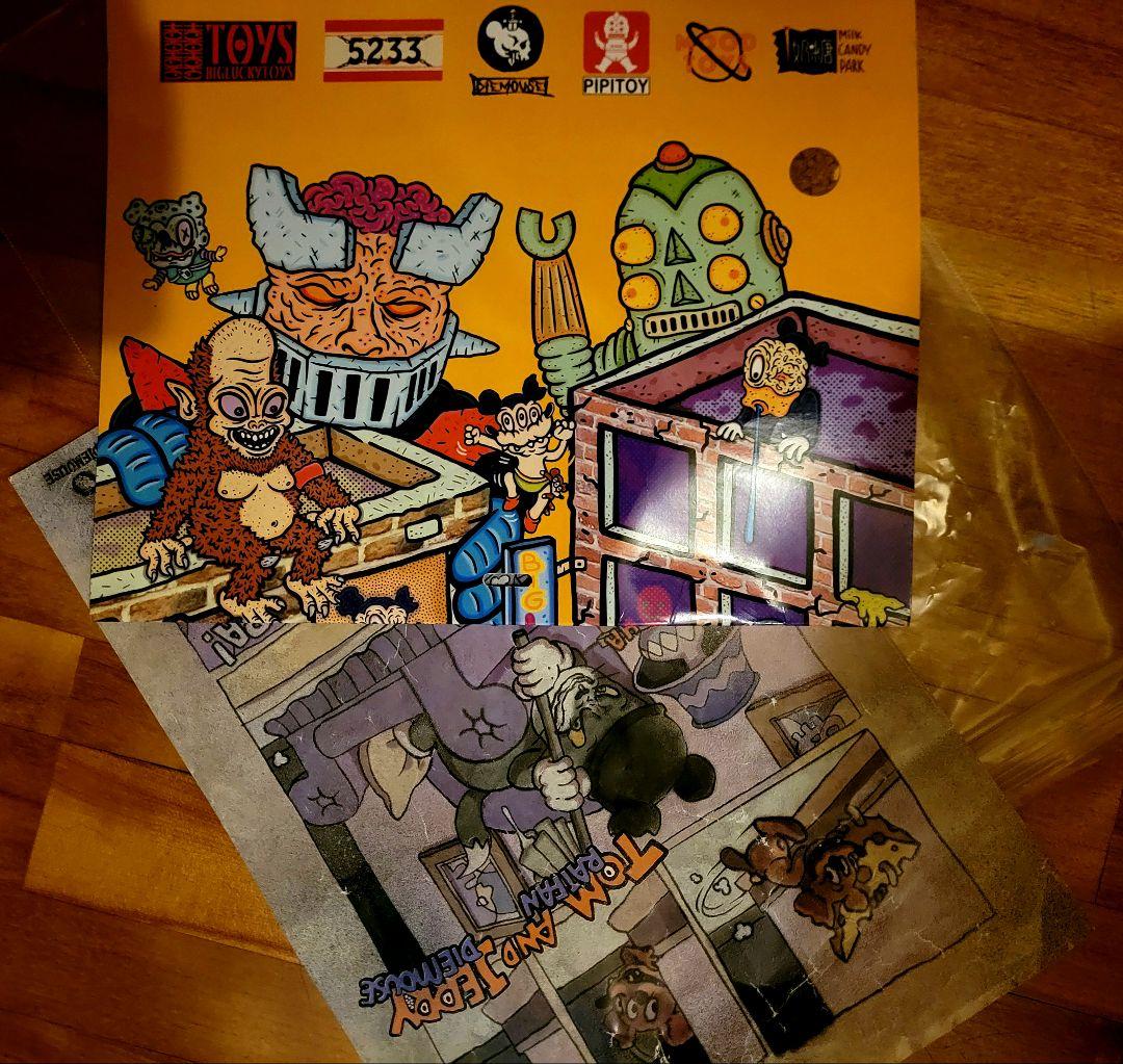 DIEMOUSE ダイマウス ゾンビ BIG LUCKY TOYS ソフビ