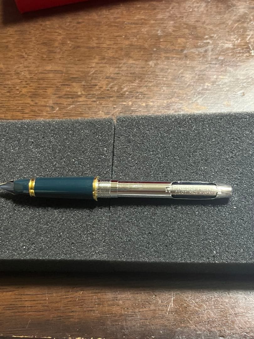 (新品未使用) Pilot 18K金 F 万年筆 ダークブルー