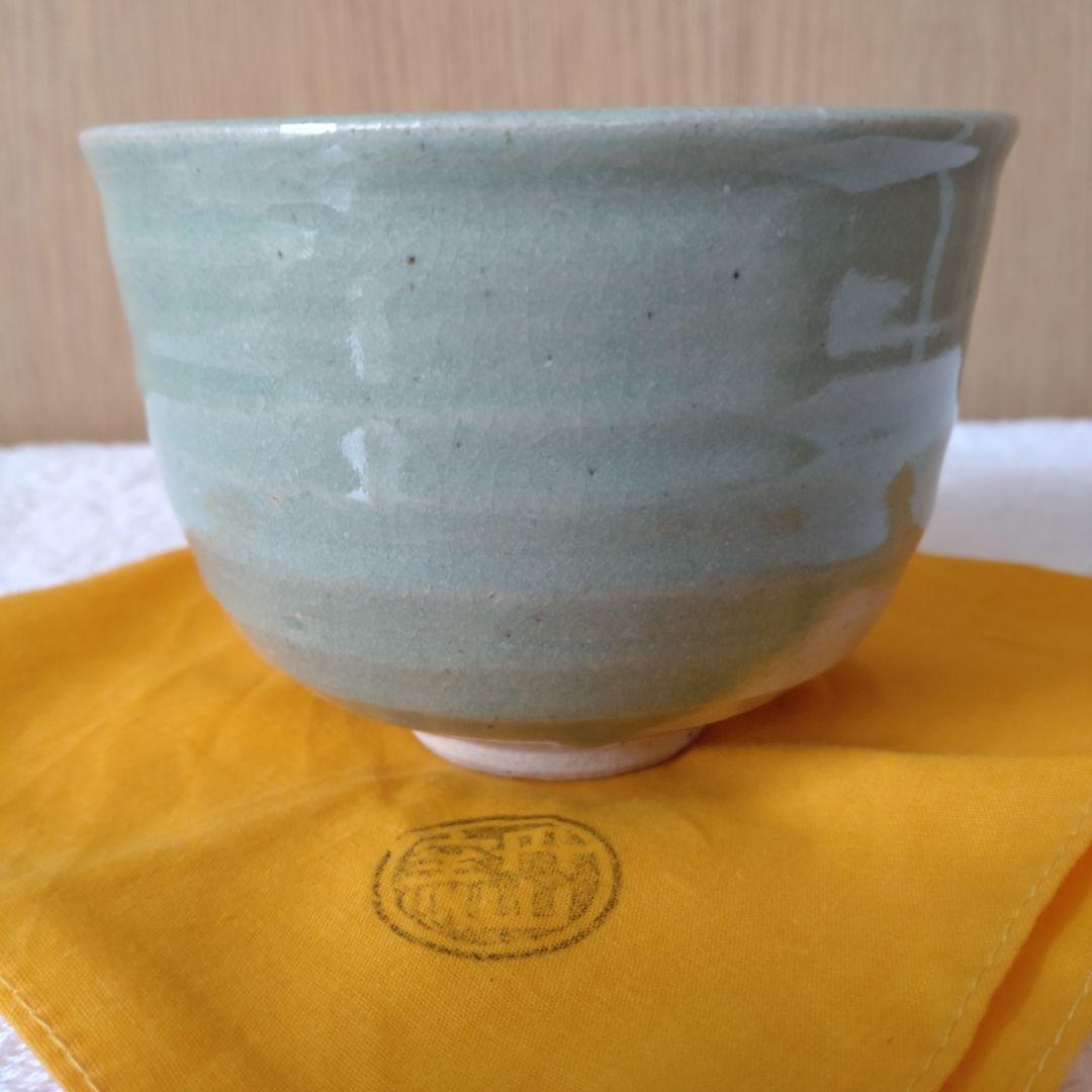 丹山窯　馬の絵茶碗　裏千家15世鵬雲斎家元箱書　小峠丹山造　共箱