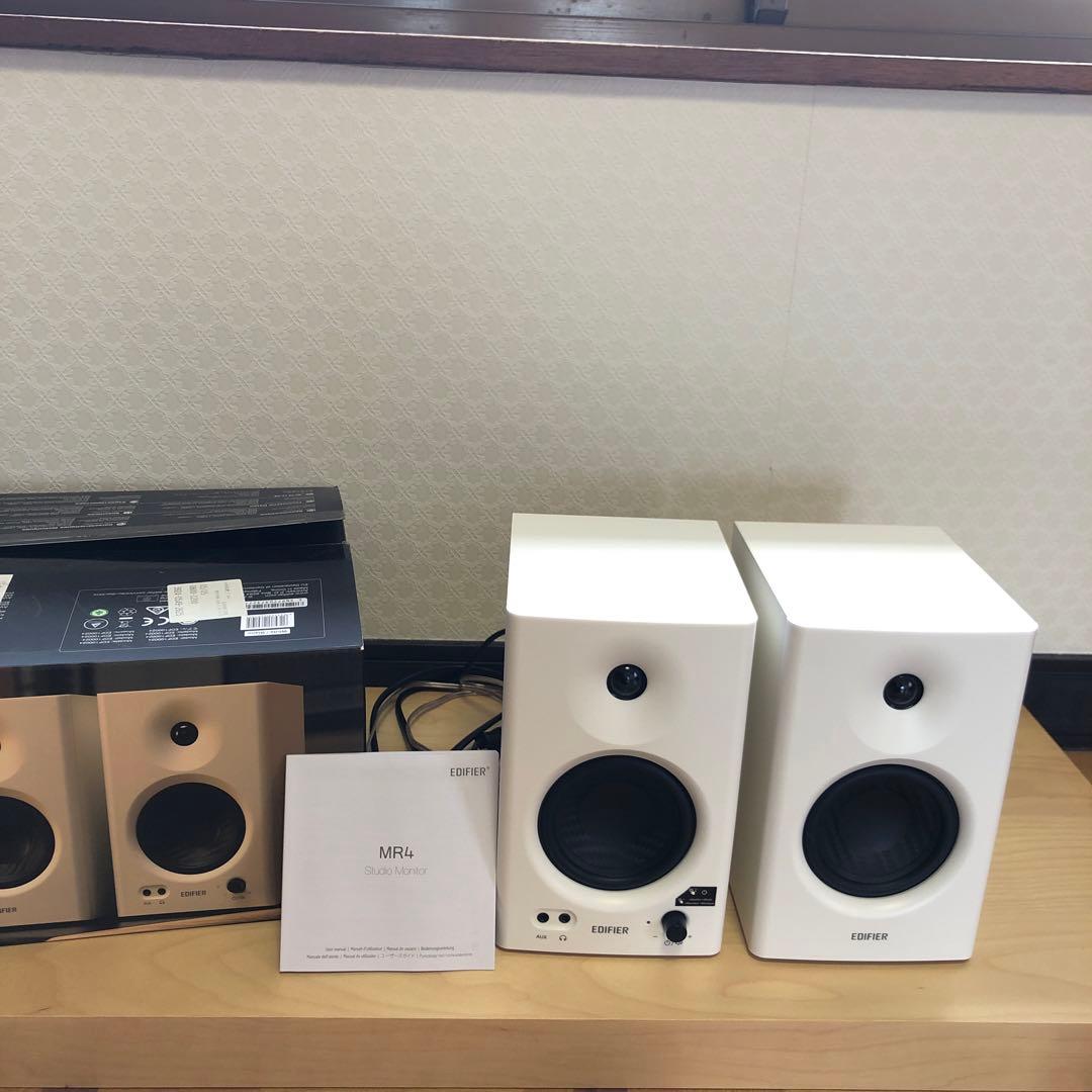 Edifier スタジオモニタースピーカー MR4ホワイト