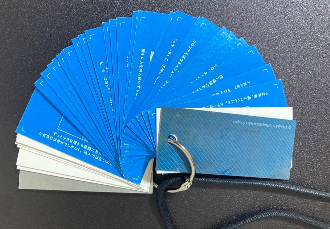 Charlotte シャーロット　約束の単語帳　デカストラップ　ハンカチ