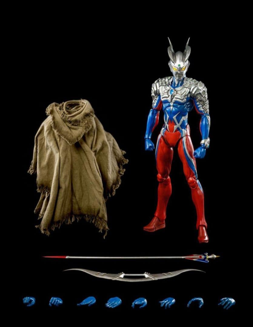 【匿名配送】threezeroX高木アキノリ　ウルトラマンゼロ