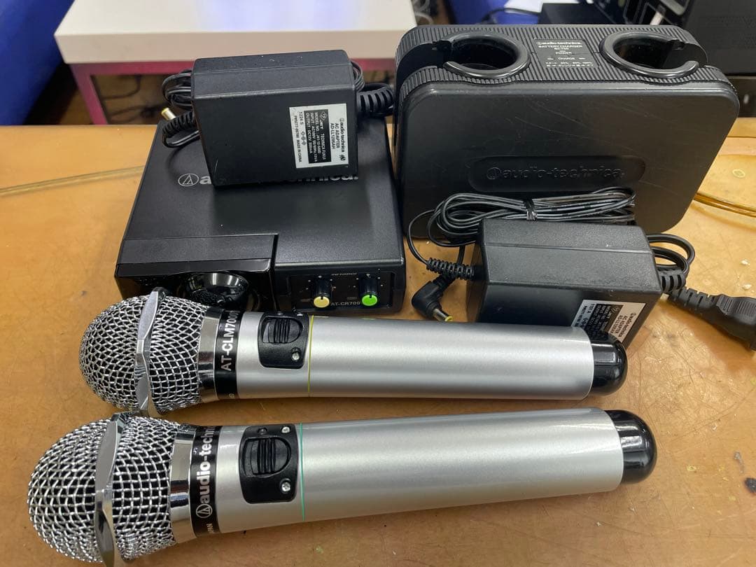 オーディオテクニカ赤外線ワイヤレスマイクセット　CR 700+CLM7000TX