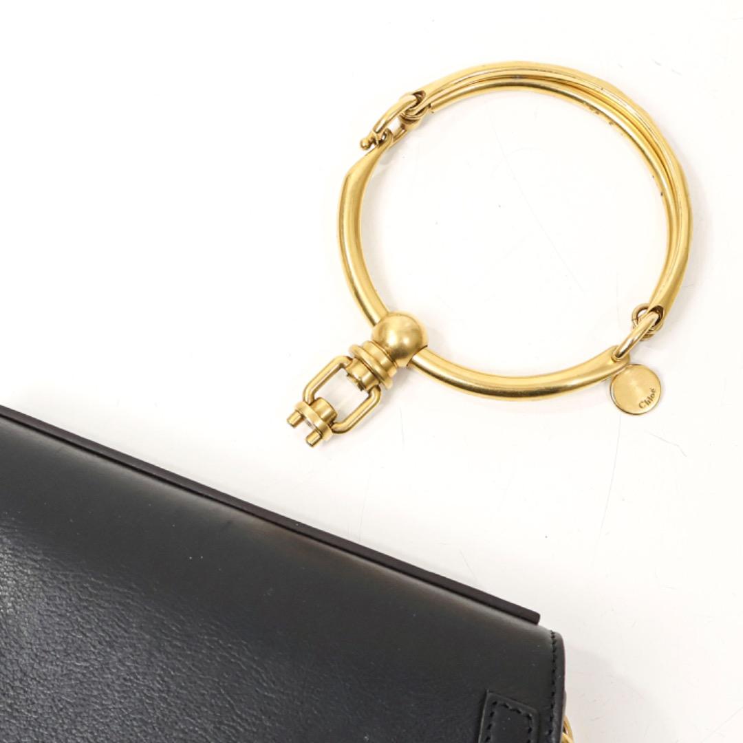 H5112-12◾️クロエ　ナイル　レザーショルダーバッグ