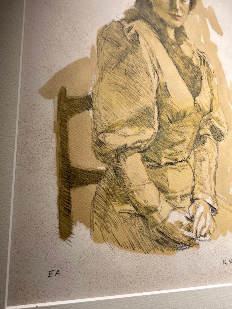 小磯良平　lithograph EditionEA