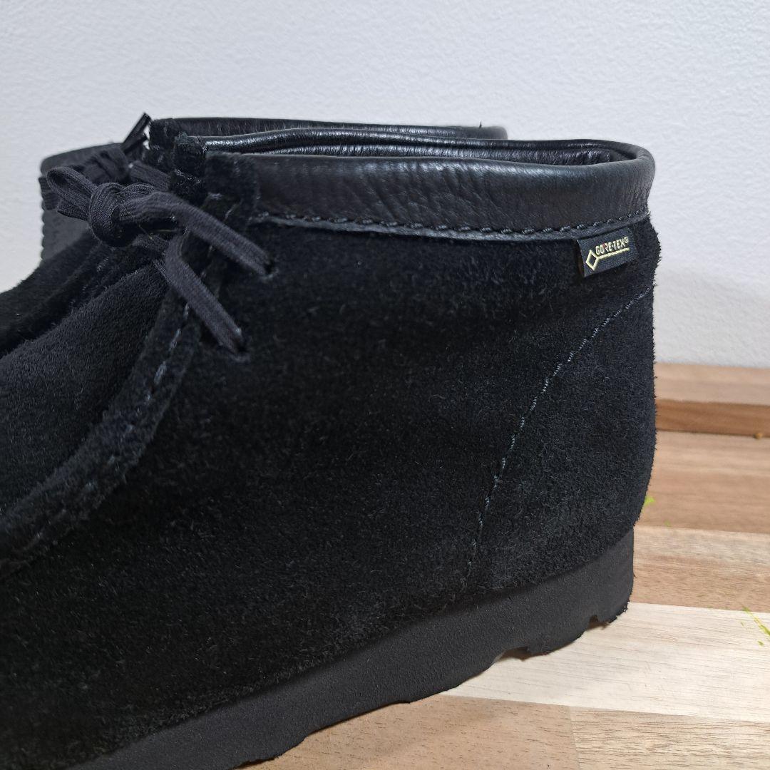 Clarks GORE-TEX ワラビー 26.5 ブラックスエード