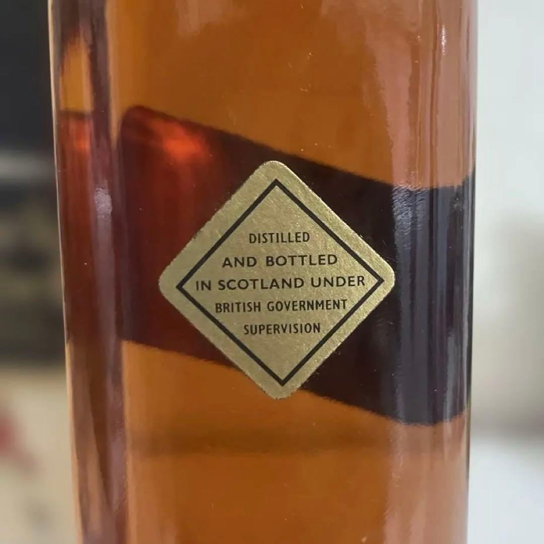 【未開封】ジョニーウォーカー ブラックラベル 金キャップ 白紋章 1L 古酒