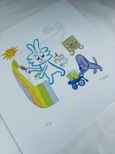 額装品/サンダーバニー 限定150枚/ロドニー グリーンブラット