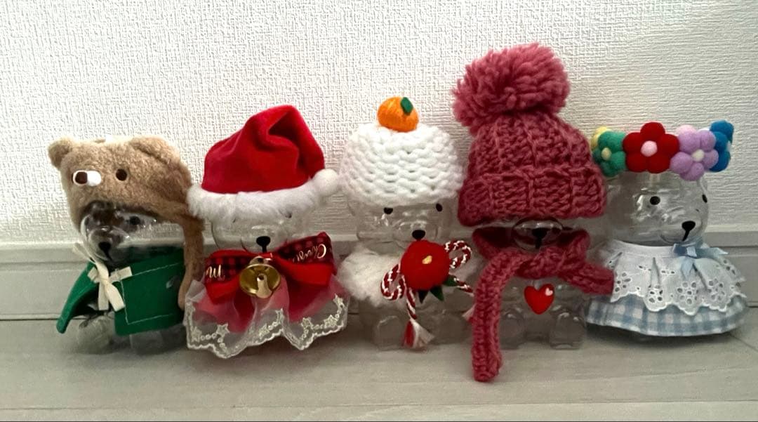 アナクマカフェ　ANAKUMA CAFE ボトル　ぬい服