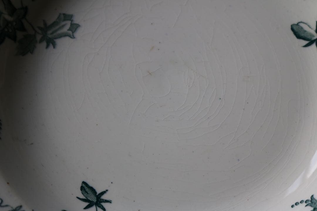 Campanule saint Amand プレート　深皿　グリーン　サンタマン