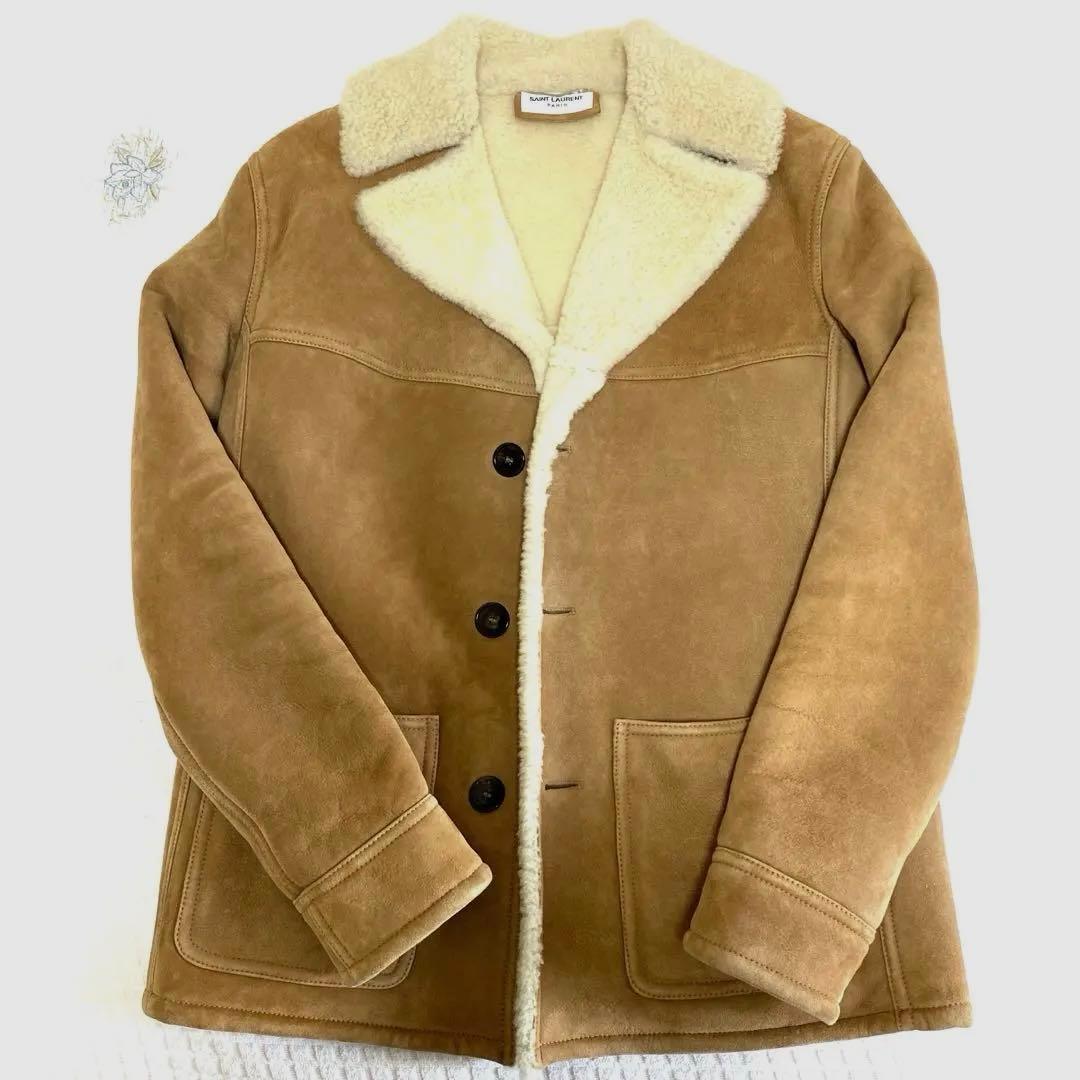 サンローランパリムートンジャケットサイズ44です。