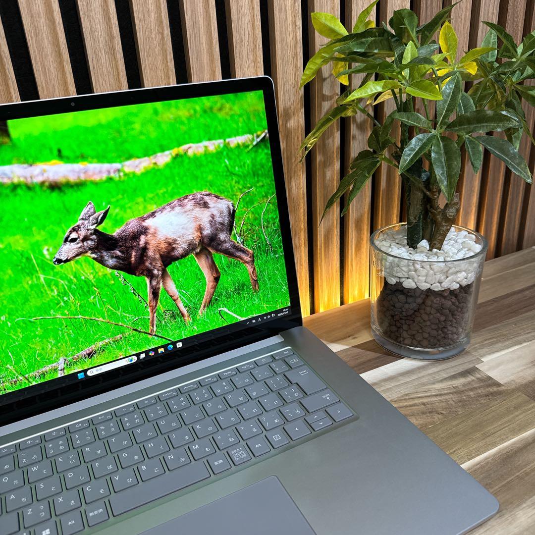極美品‼️Surface Laptop 3☘プラチナ☘Ryzen5☘ノートパソコン