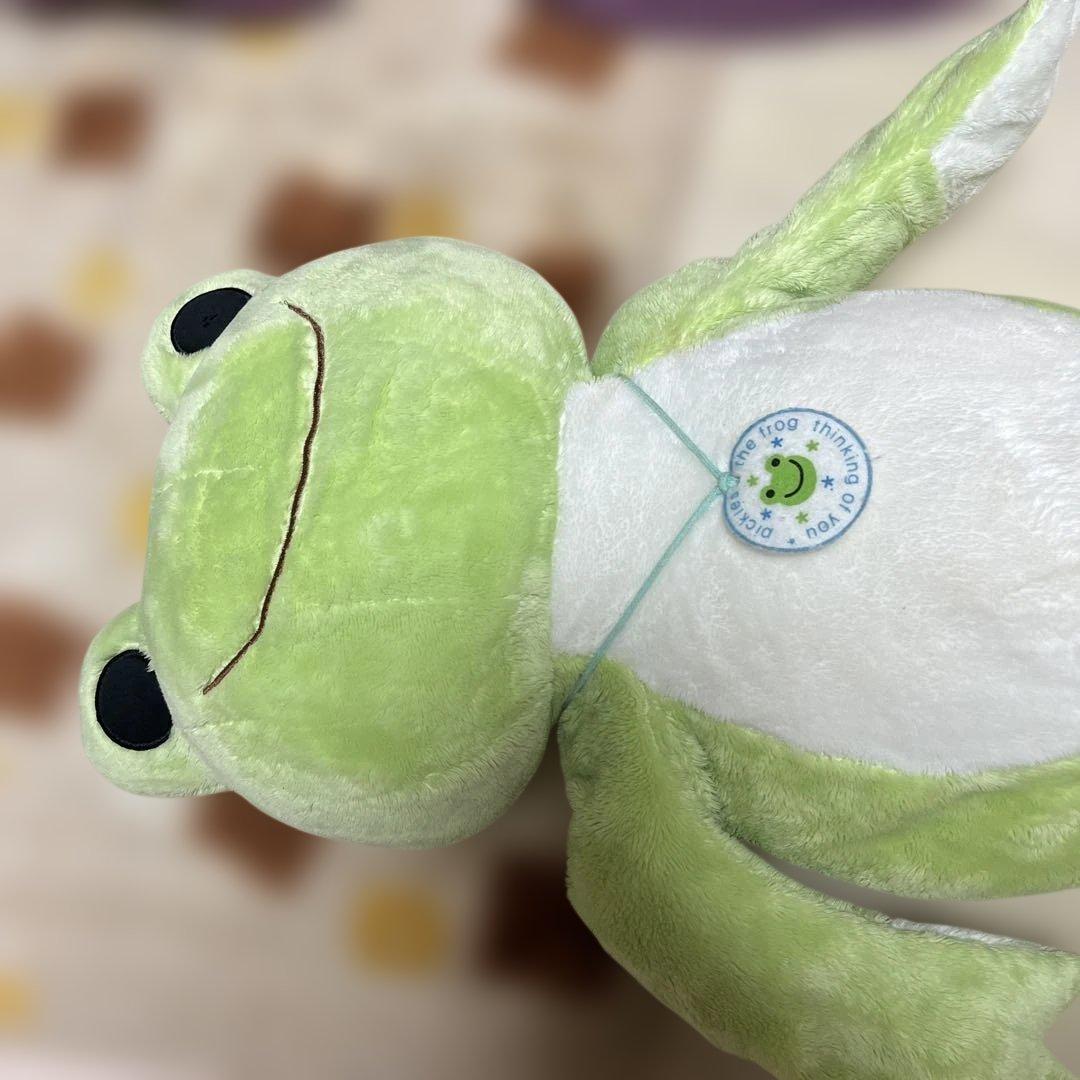 かえるのピクルス (pickles the frog)ぬいぐるみ65cm