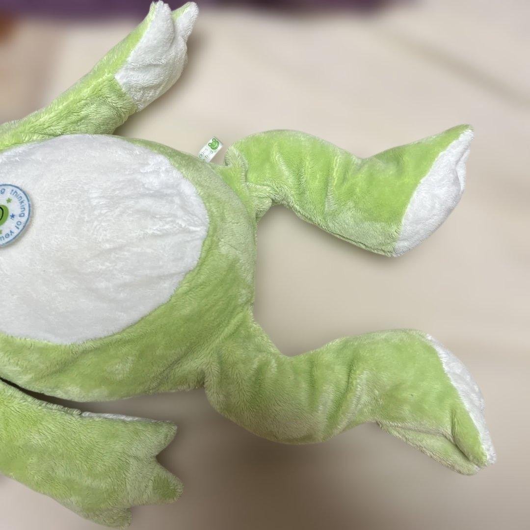 かえるのピクルス (pickles the frog)ぬいぐるみ65cm