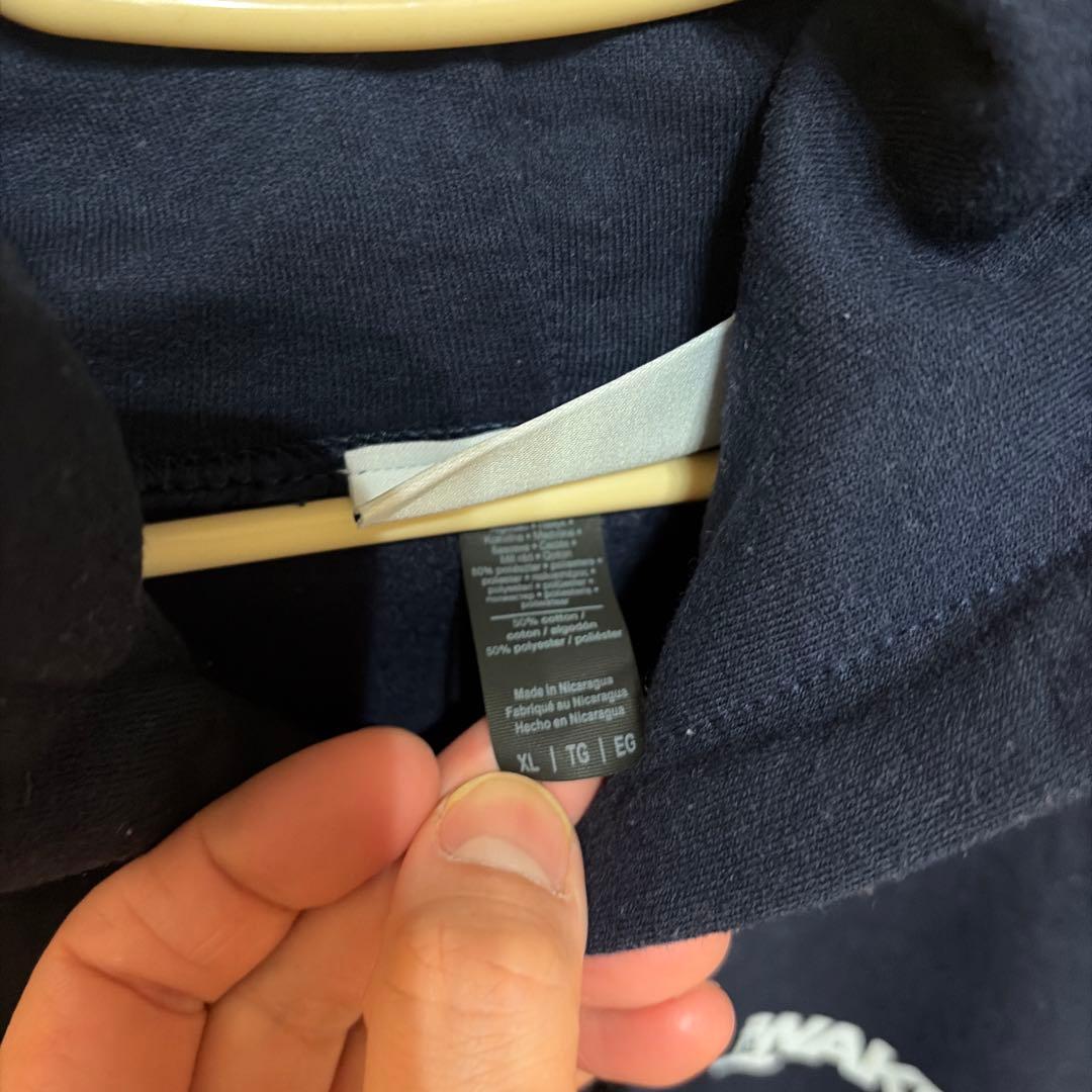 wake sapporo フーディー　ネイビー　XL