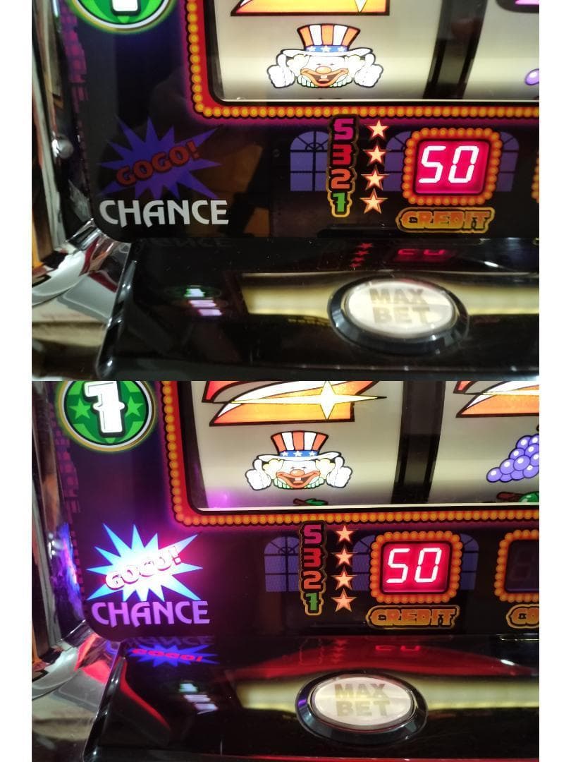 【パチスロ実機】北電子★『初代』ファンキージャグラー【不要機付】