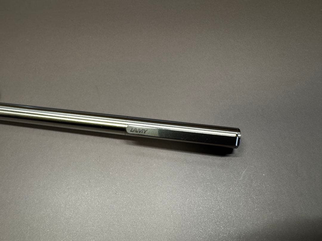 LAMY シルバー 万年筆箱付き