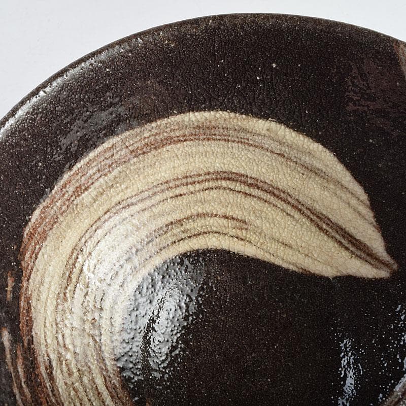 茶道具　兎月窯　杉浦芳樹　刷毛目　数茶碗　八客　時代箱付　V　R9419B