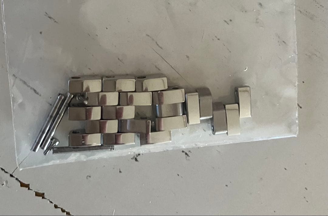 カルティエ レディース シルバー コマ単品 部品 腕時計⭕️本日限定お値下げ‼️