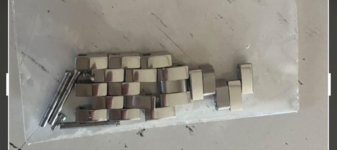 カルティエ レディース シルバー コマ単品 部品 腕時計⭕️本日限定お値下げ‼️