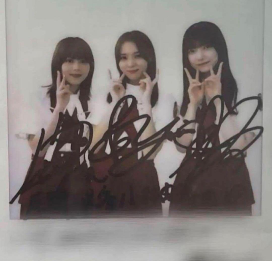 櫻坂46 尾関梨香 小林由依 大園玲 直筆サイン入りチェキ yousti