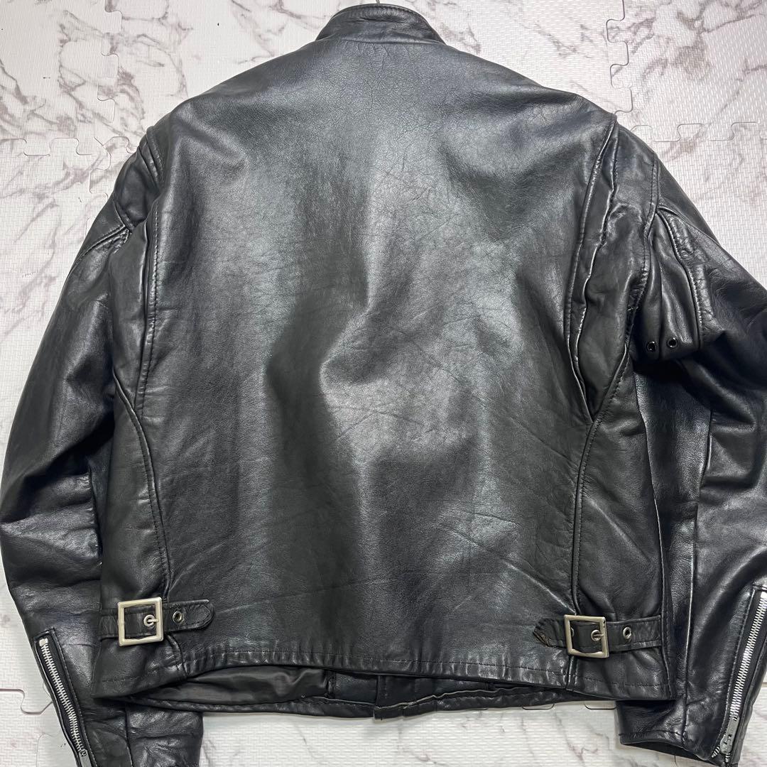 k*a様 奇跡の42size✨【米国製】schott シングルライダース 641