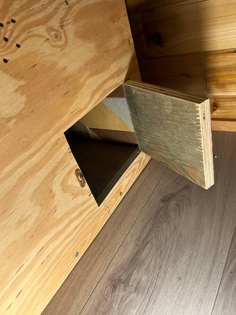 古材　木製爬虫類ケージ　送料込み　うさぎ　ハムスター