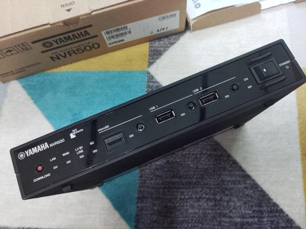 YAMAHA NVR500 有線LANルーター ほぼ新品です