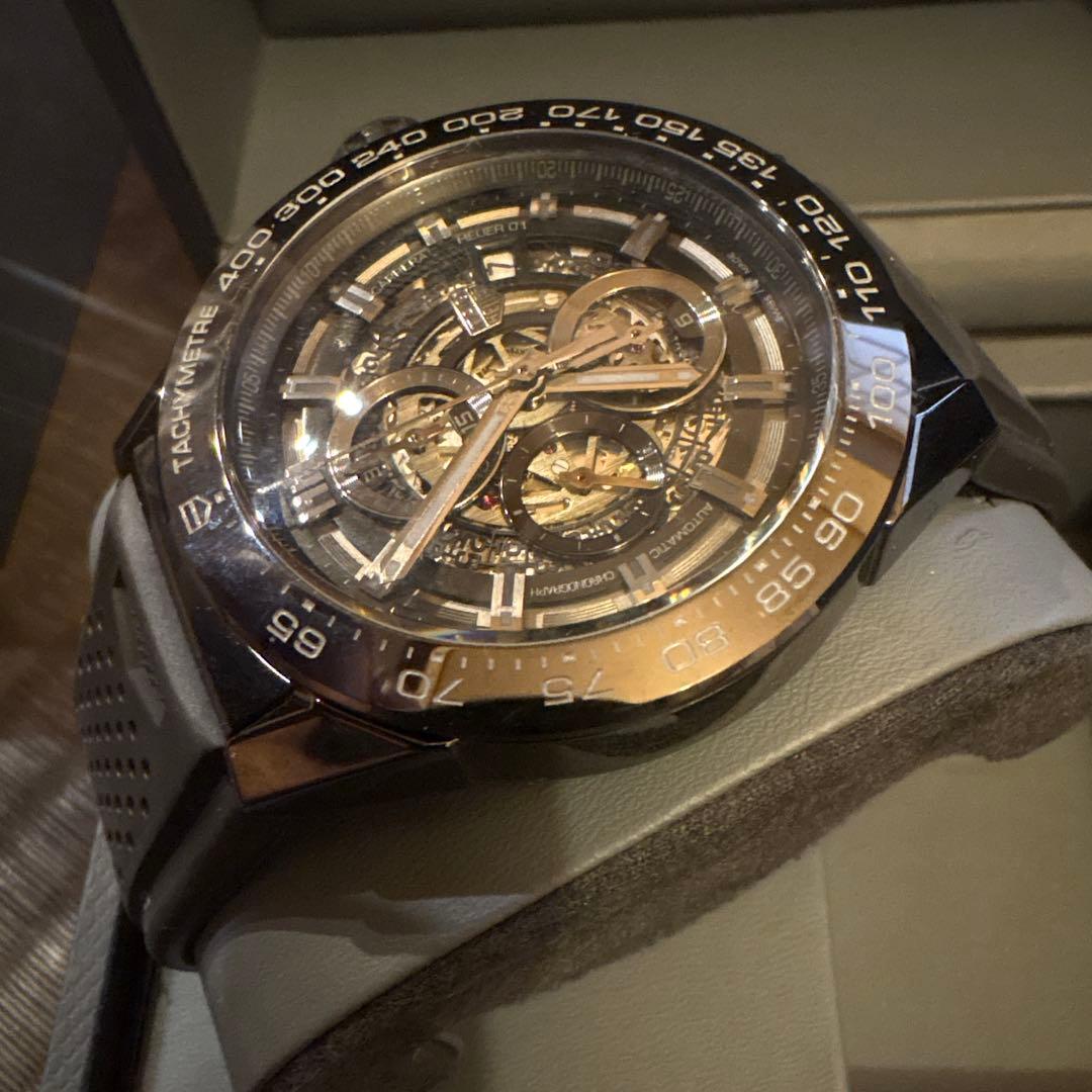 TAG Heuer 自動巻き時計 ブラック