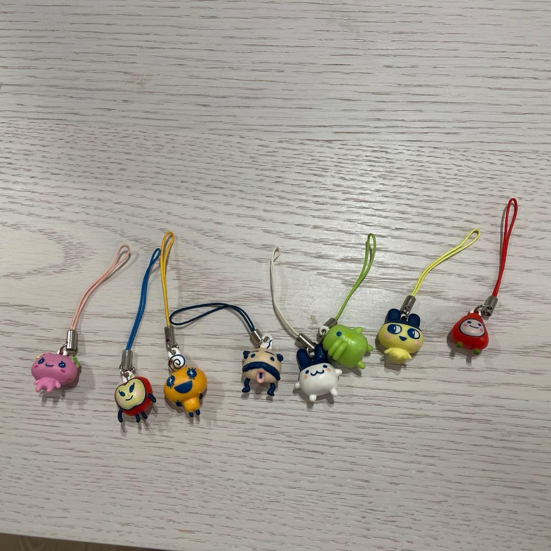 レトロ2004年　たまごっち　ストラップ 8個セット