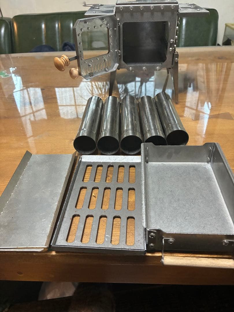 SHUTTLE ステンレス薪ストーブ コンパクト