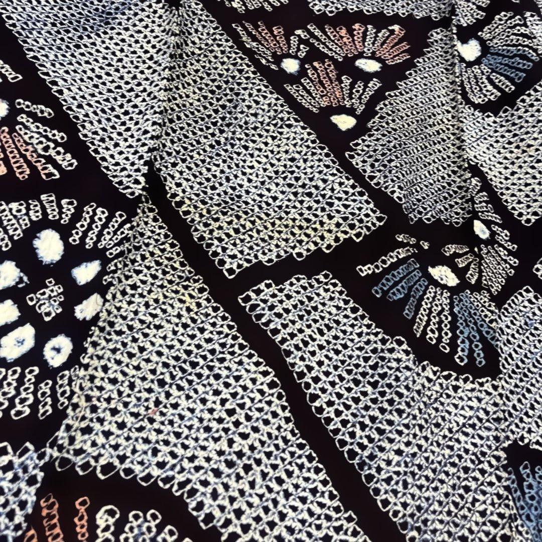 123 絞り浴衣　リメイク用