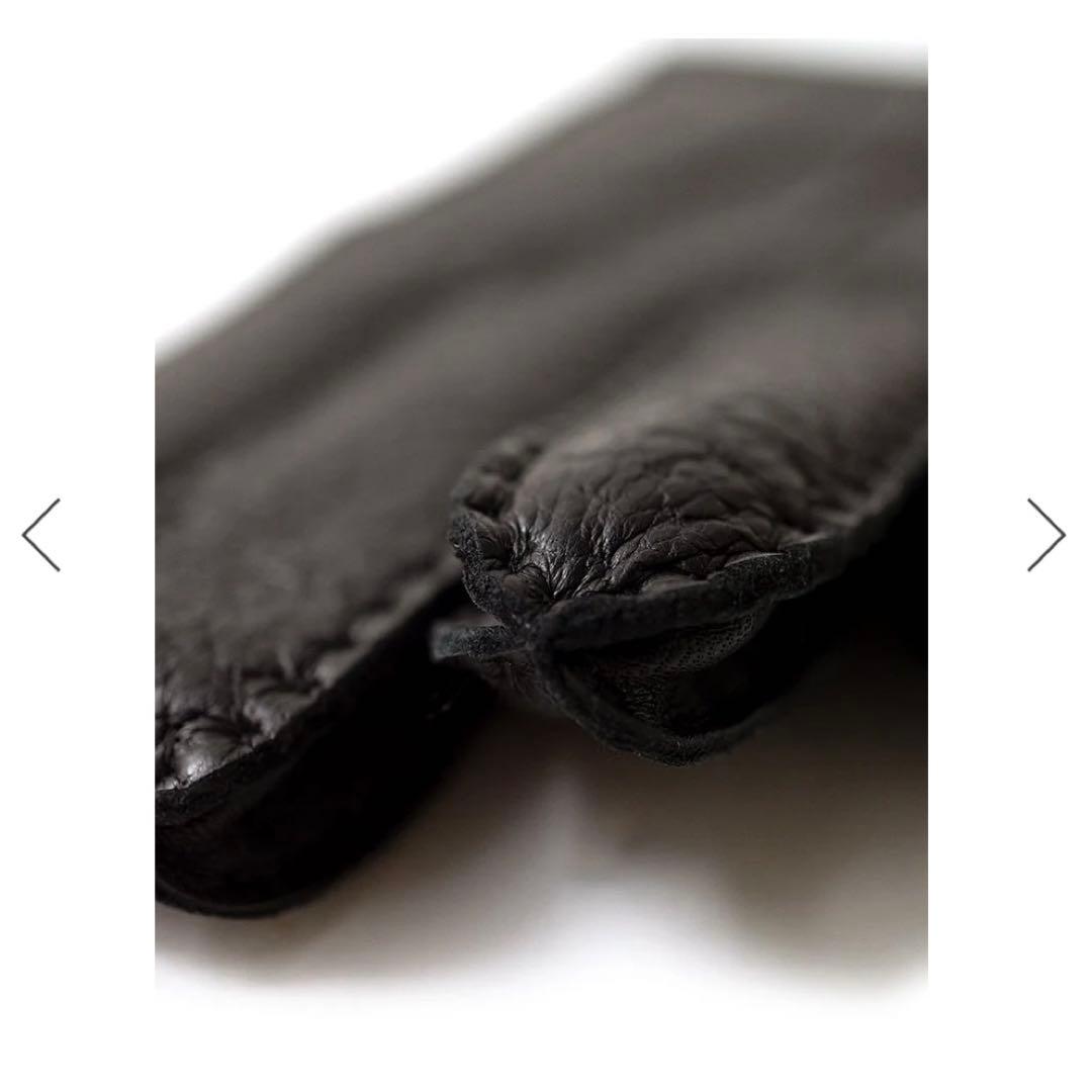 DENTS ペッカリー革 手袋 8サイズ 黒