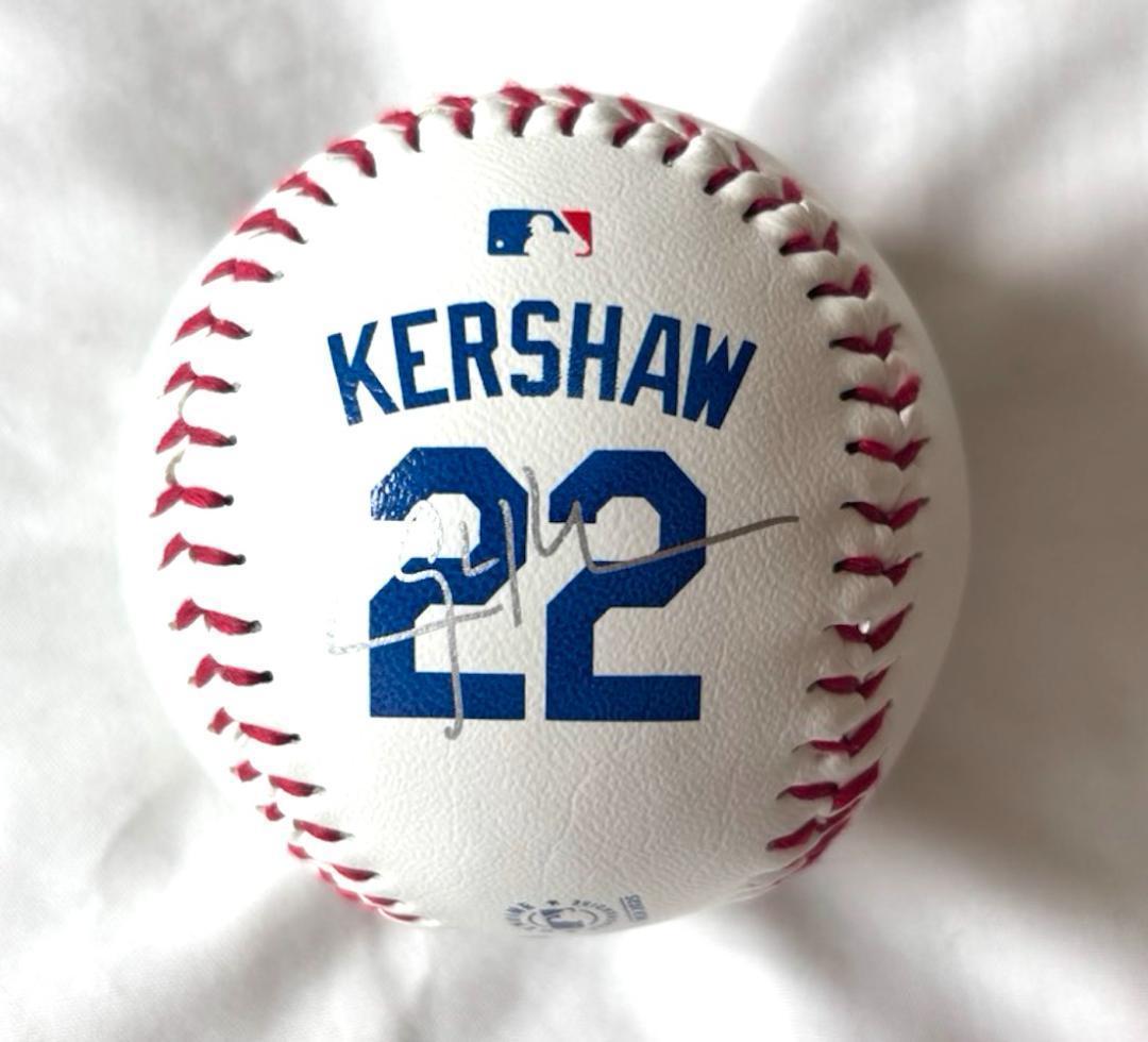 ドジャース クレイトン・カーショウ 3000奪三振記念ボール MLB公式限定品