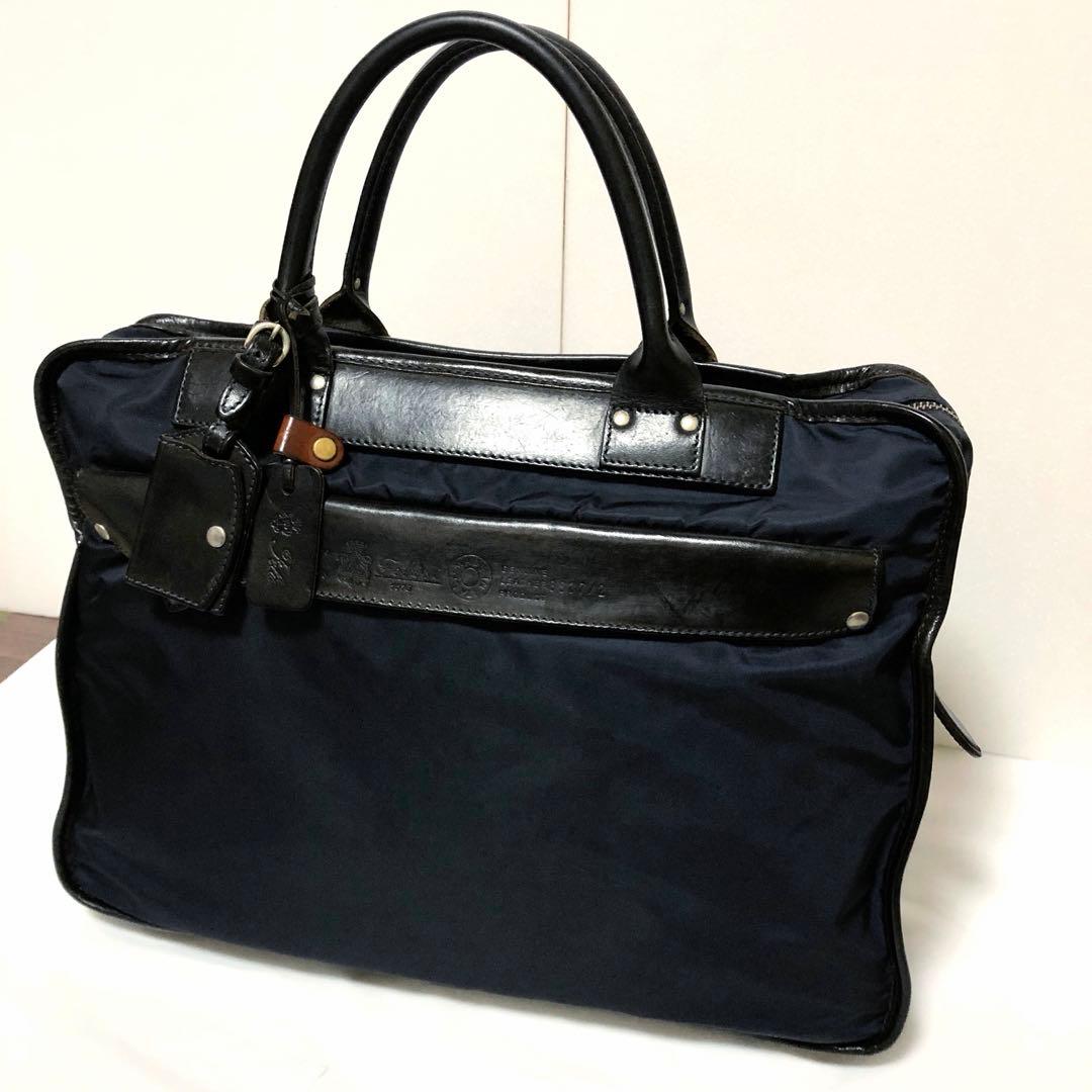 美品✨人気 フェリージ ビジネスバッグ 8637/2 A4可 大容量 ネイビー