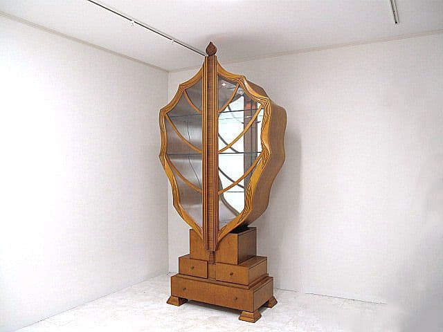 【希少品】カルパネリ「La Foglia」象嵌キュリオケース 約300万円