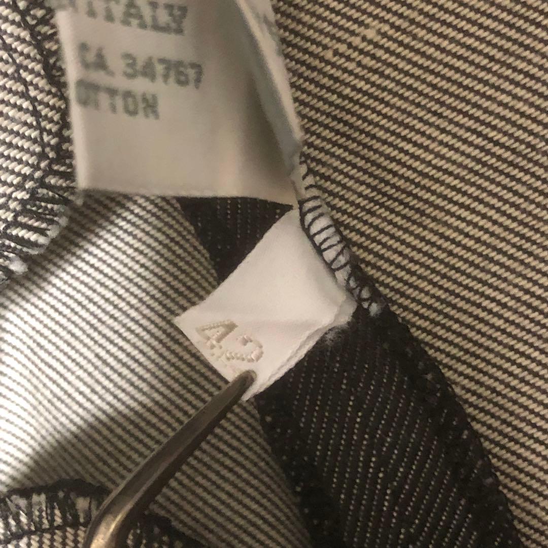 miumiu ミュウミュウ　台形スカート　ひざ丈　ミニスカート　グレー　42