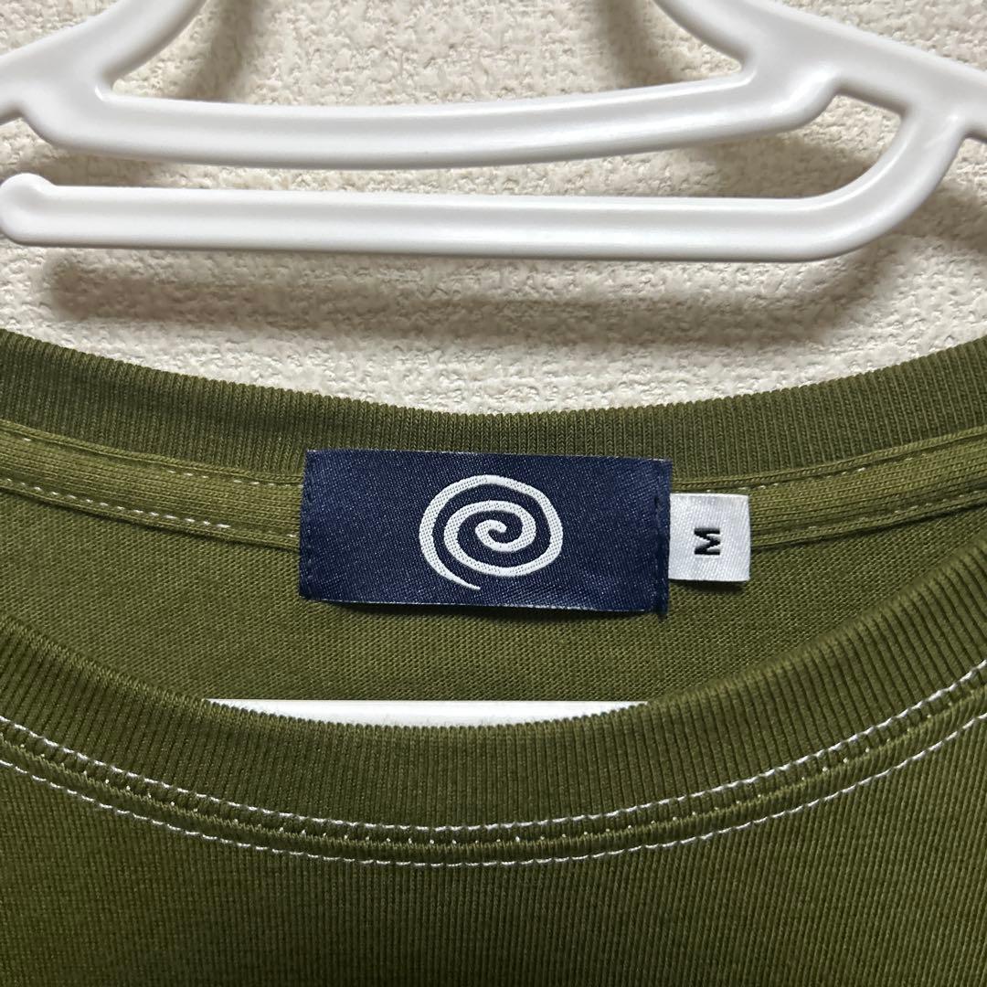 オリーブグリーン Mサイズ Tシャツ グラフィックプリント