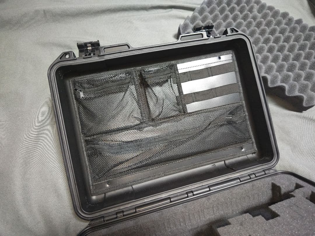 PELICANペリカン IM2300BKストームケース 　純正オーガナイザー付き