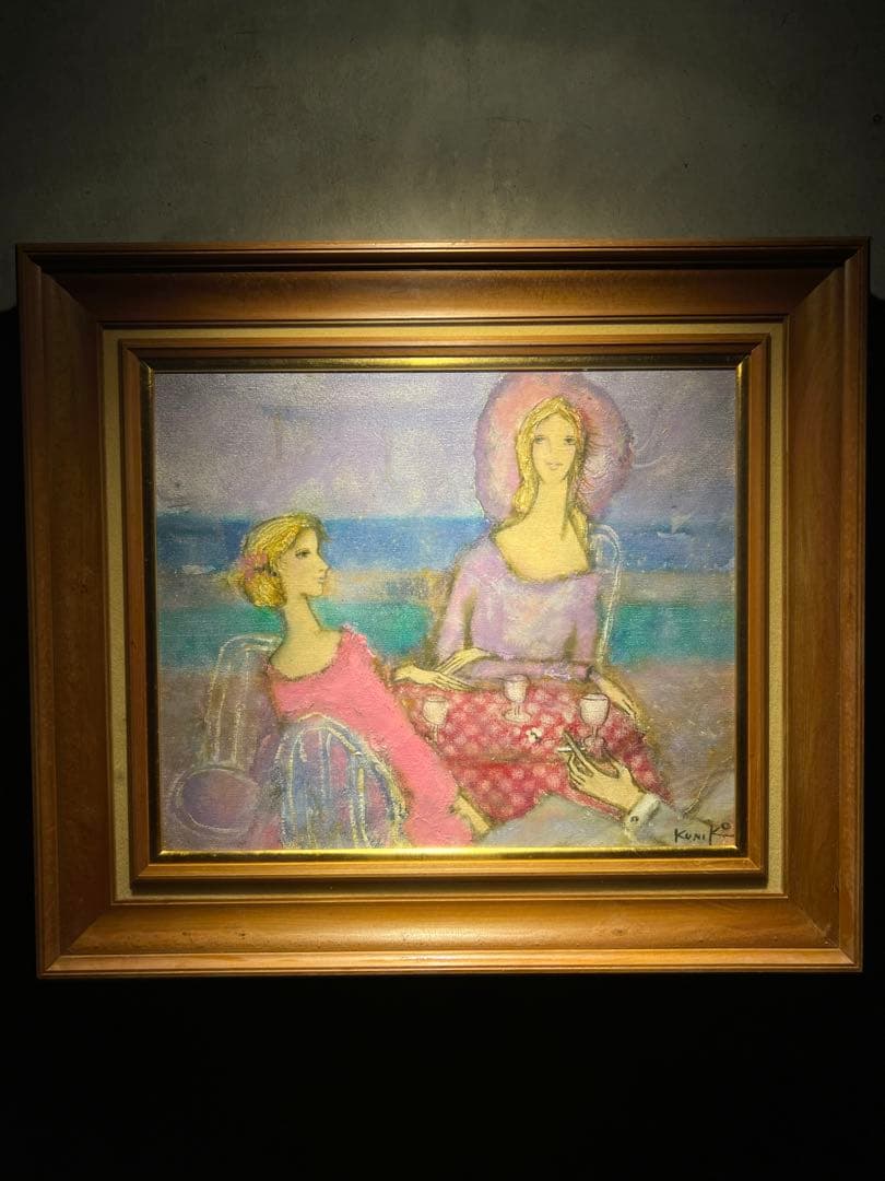 松任谷國子【夏の思い出】肉筆画